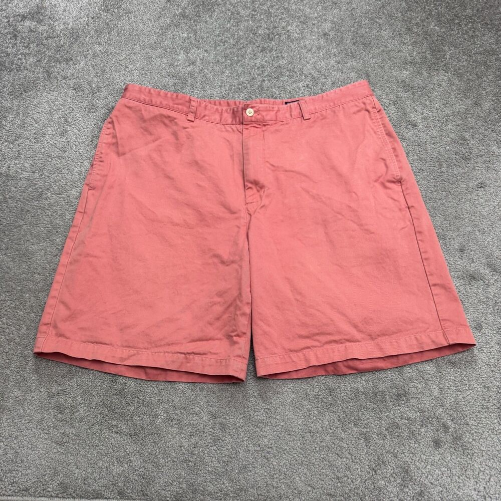 Vineyard Vines Cotton Chino Pants Mens 40 Pink Flat Front Casual Classic Preppy